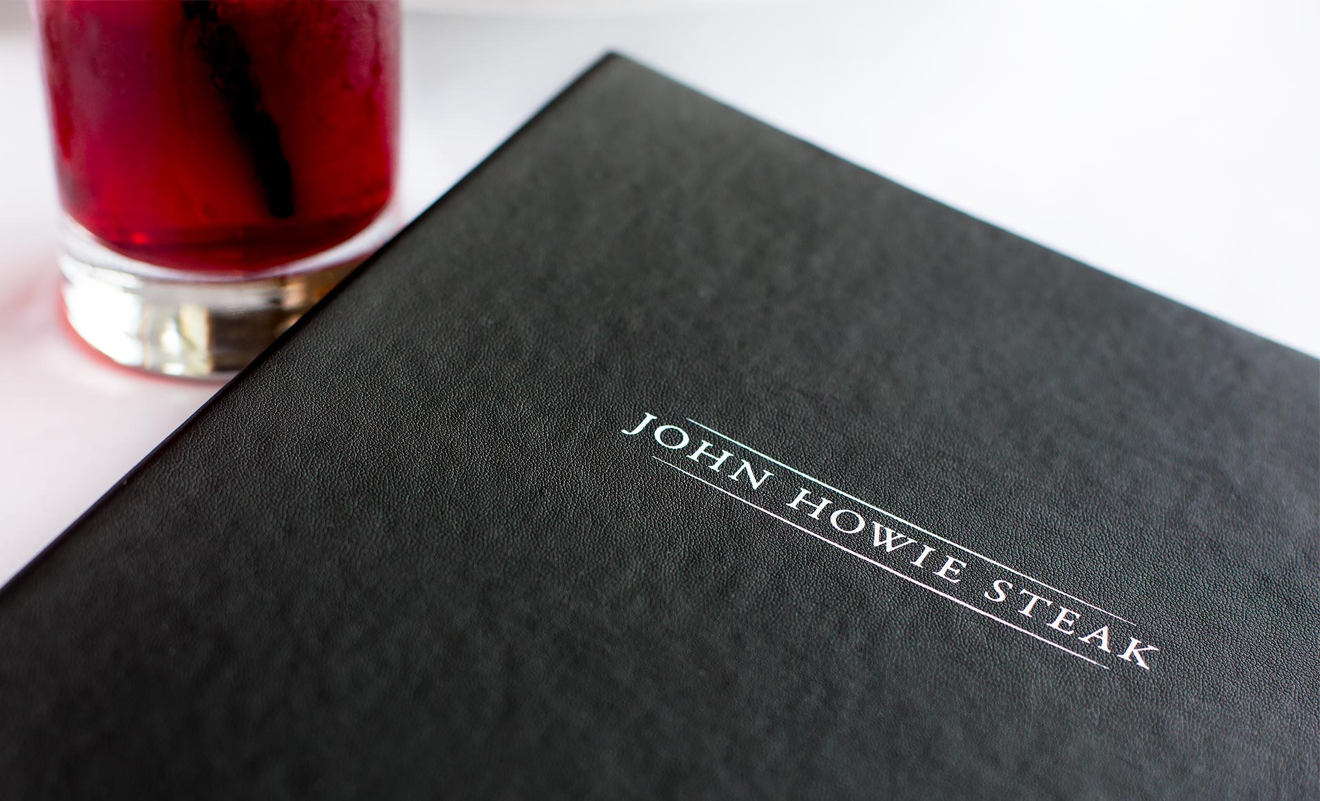 John Howie Steak Menu